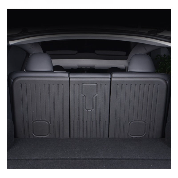 Rear Seatback Protector Model Y, Interior Collection,#myteslaaccessories, Camping Collection, Easy to Install, Self install, 3 Piece Rear Seat Protectors, Model Y Juniper