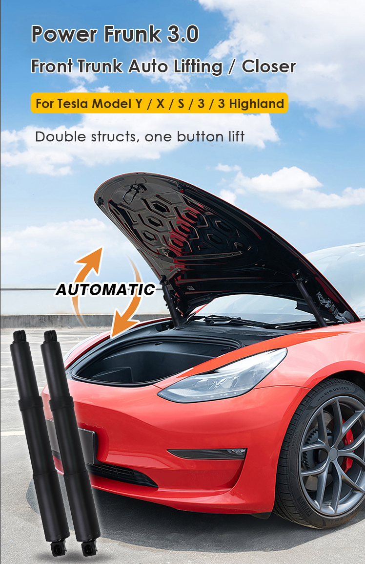 Power Electric Frunk Opening System - My Tesla Accessories Exterior Accessories #