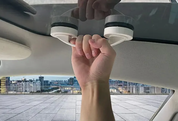 Suction Cup Roof Handle