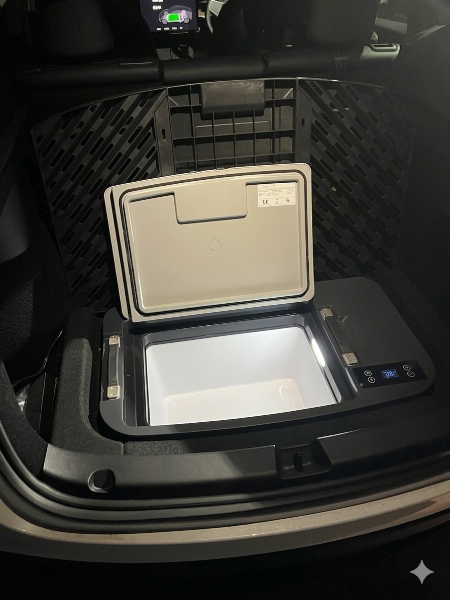 Tesla Model Y Sub Trunk 33 Litre Fridge review