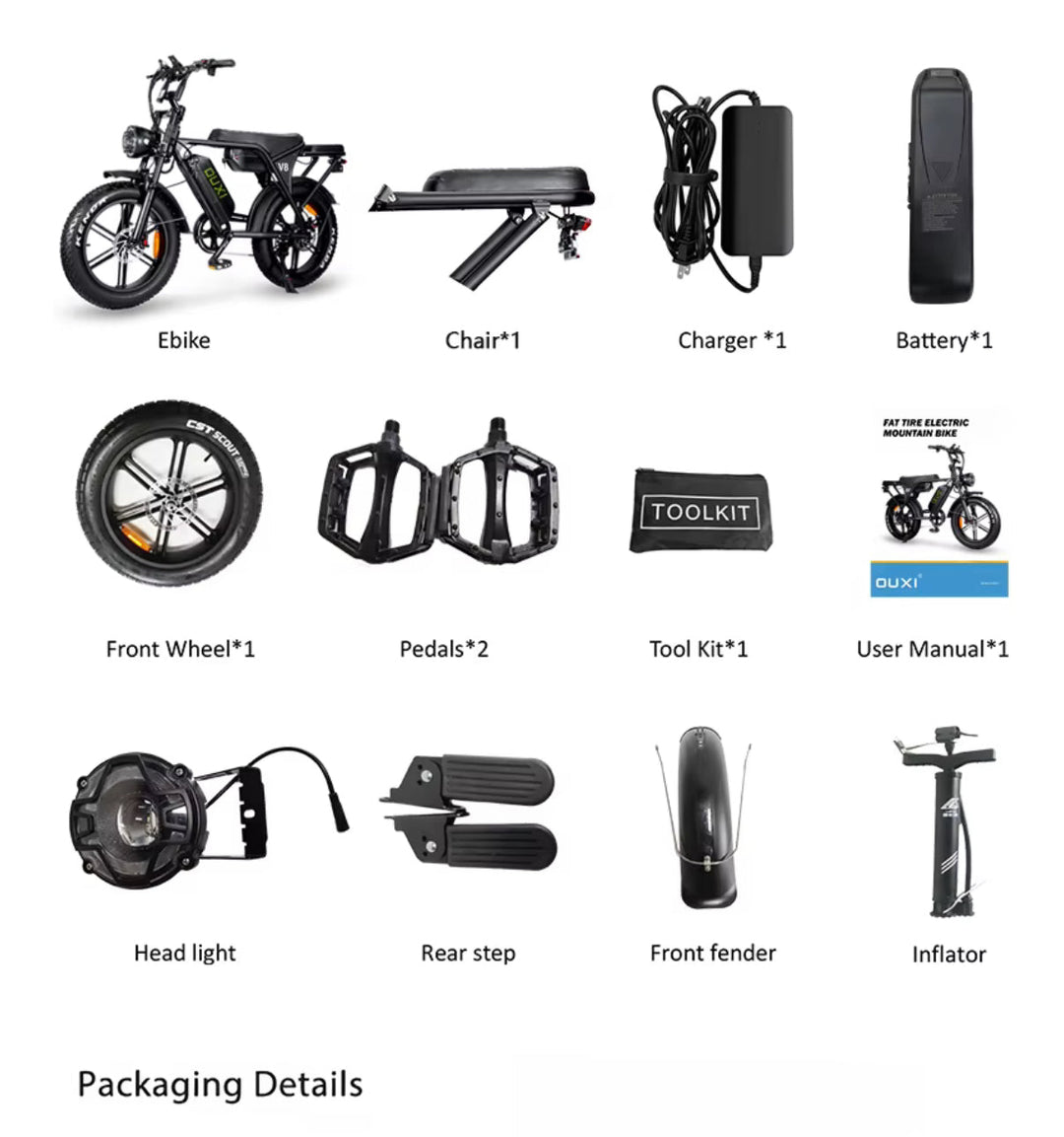 OUXI eBike Accessories