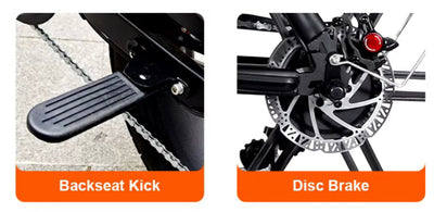 Dual Seat  Electric Cruiser Bike Brisbane