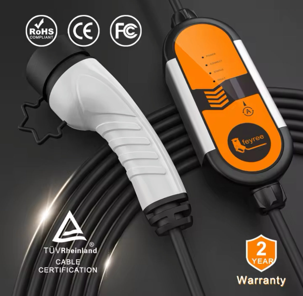 Tesla Portable Charger, Portable Charger, 10 Amp Charging Unit, Charging Collection, Charging, 