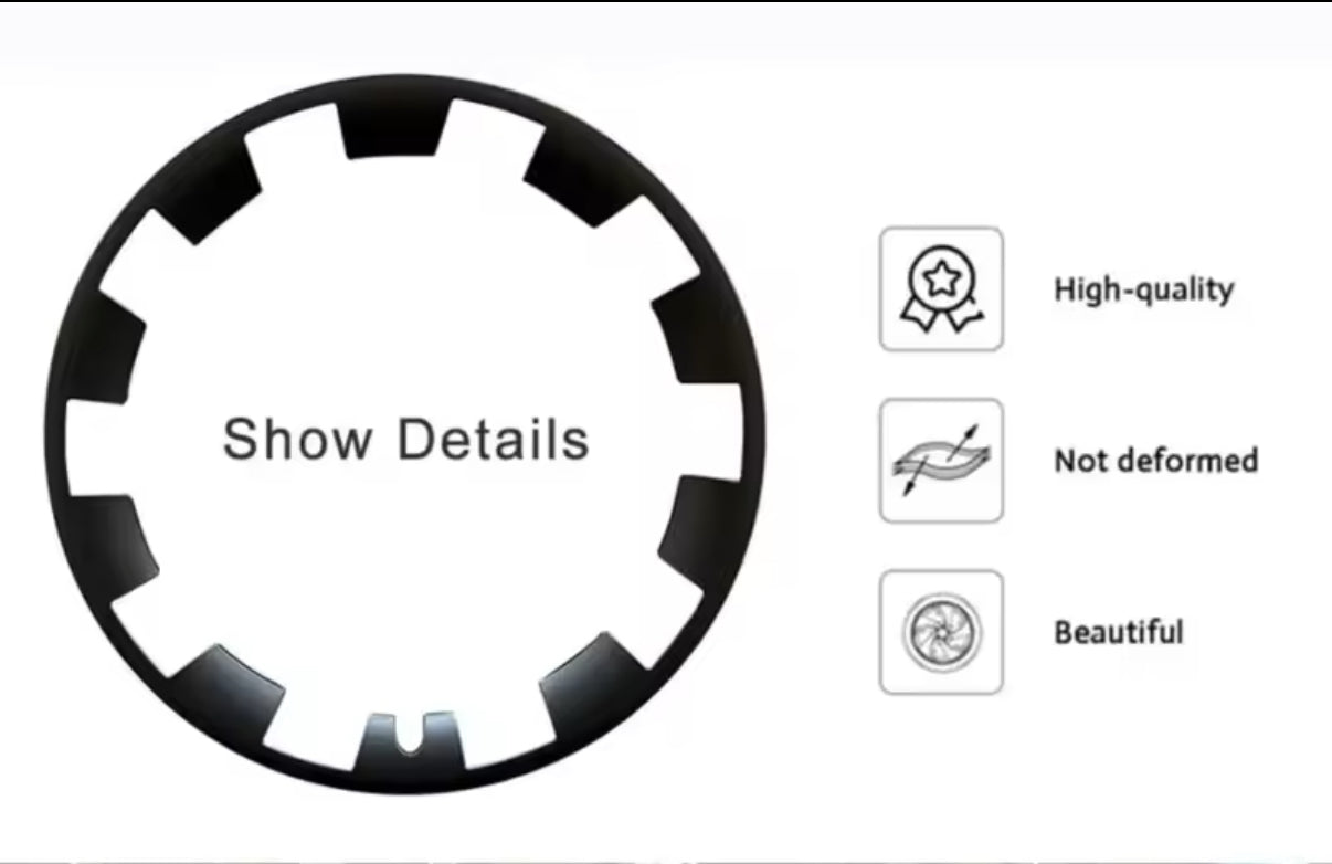 4 pcs Hub Cap Protective Edge Cover - My Tesla Accessories  #