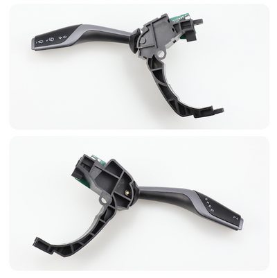 Two black Tesla HIghland Gear Shift Stalk for easy access for gears and indicators levers on a white background