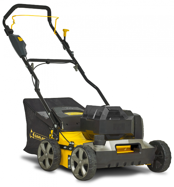 Garland 602W 800W 40V cordless artificial lawn sweeper - premium battery-powered turf brush