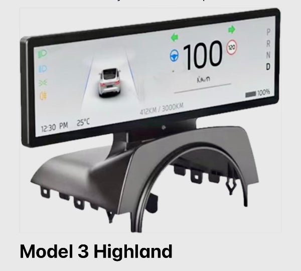 8.8" Dash Display Tesla Highland