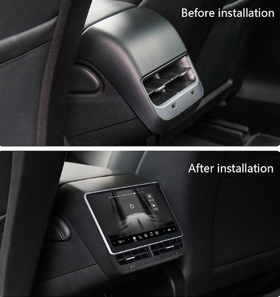 visual Change for Tesla 8.8" Rear Entertainment Display #myteslaaccessories, Plug and Play, Interior Accessories, #myteslaaccessories