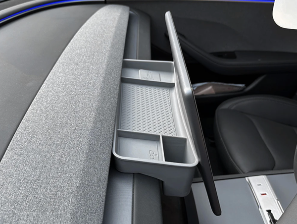 Behind_Screen_Silicone_Storage_Shelf #myteslaaccessories