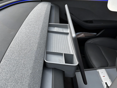 Behind_Screen_Silicone_Storage_Shelf #myteslaaccessories