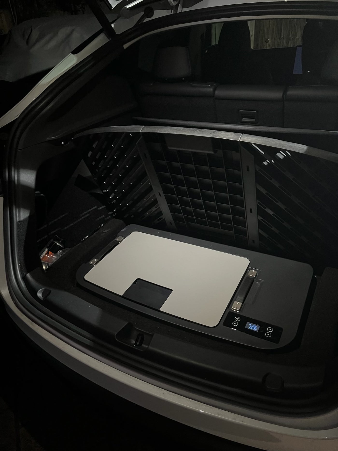 Vent cover for Model Y Sub Trunk Fridge for Juniper and Model Y - My Tesla Accessories Interior Accessories #