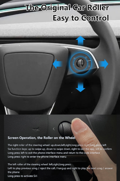 Easy To Use 8.8" Dash Display for Tesla