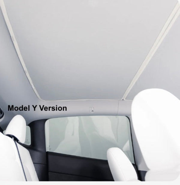 Folded Sunshade Tesla Vehicles, Folded Sunshade, Interior Accessories #mytelsaccessories, Model Y, Shade Collection, Camping Collection