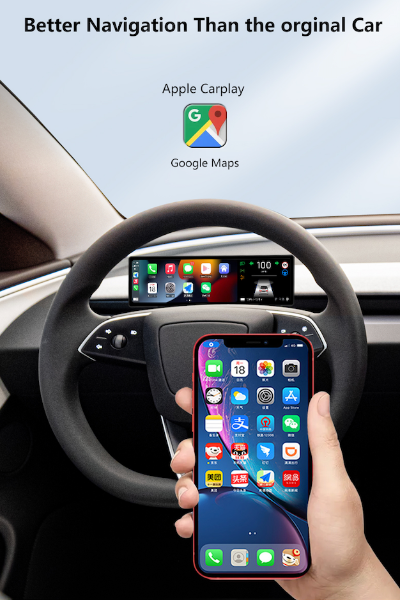 Google Maps For New 8.8" Dash Display for Tesla