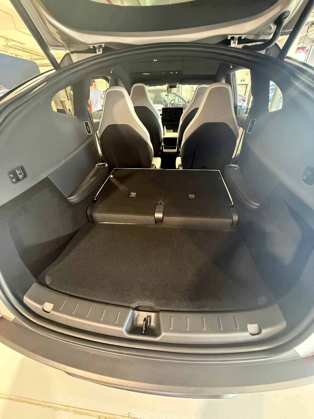 Tesla Model Y Side Fridge 16L installed in Juniper, YL 6-Seater and 2020-2024 Model Y - My Tesla Accessories Australia