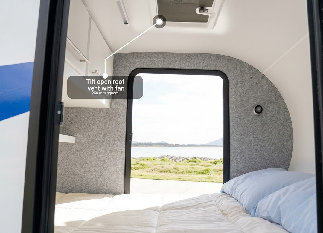 Little Guy Deluxe Teardrop Trailer — Lightweight Tesla-Compatible Camper - My Tesla Accessories Teardrop Trailer 
