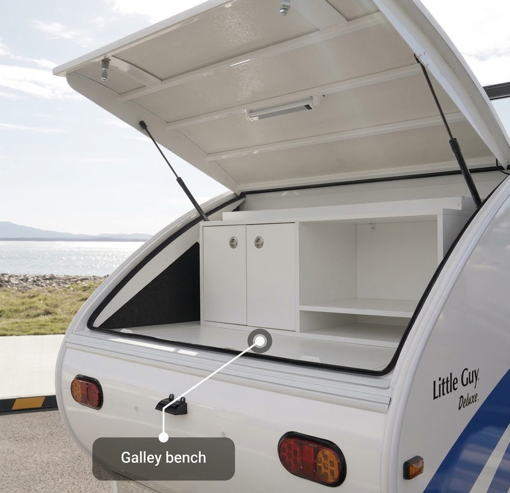 Little Guy Deluxe Teardrop Trailer — Lightweight Tesla-Compatible Camper - My Tesla Accessories Teardrop Trailer 