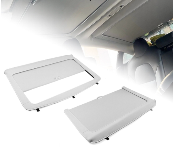 Retractable Sushade for Model 3, Model 3 2019 -23, Interior Accessories  #myteslaaccessories, Camping Collection, Easy to Use, Easy to Install,SubTrunk Fridge