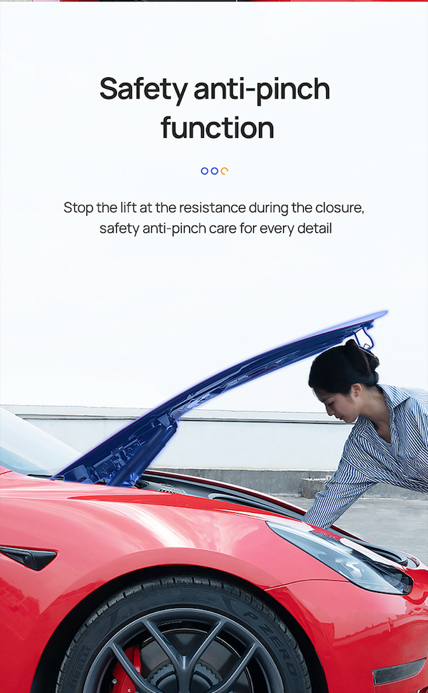 Model 3 Highland Power Frunk Opening Kit, Model 3 Power Frunk, 