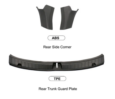 Model Y Rubber Boot Sill  + ABS Side Panels Protector Kit,  My Tesla Accessories Interior Accessories  #myteslaaccessories, Interior Collection Easy to install, 