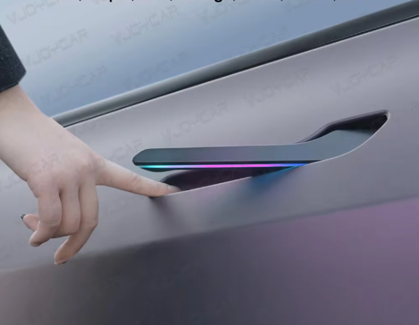 Model Y Self Presenting LED Handles, Easy Access, Exterior Accessories #mytelsaccessories, Self Install, 