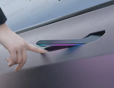 Model Y Self Presenting LED Handles, Easy Access, Exterior Accessories #mytelsaccessories, Self Install, 