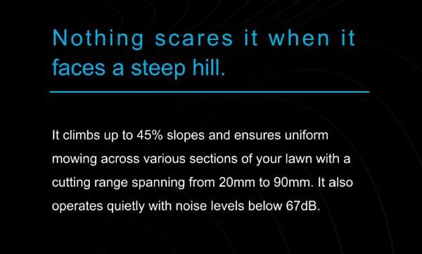 Novabot N200 features. 