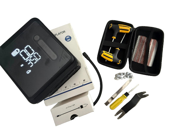 Emergency Breakdown Tyre Repair Kit - My Tesla Accessories Exterior Accessories #