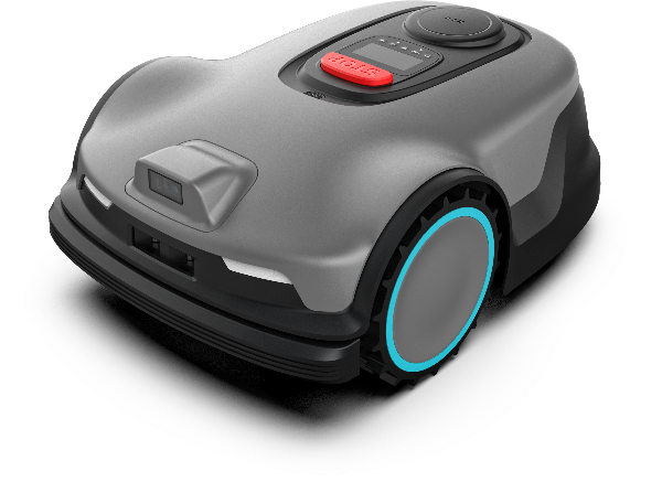 R3000 Robotic Lawn mower on a white background
