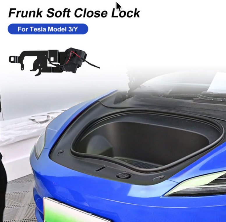Tesla Suction Soft Close Frunk Kit - My Tesla Accessories Exterior Accessories 