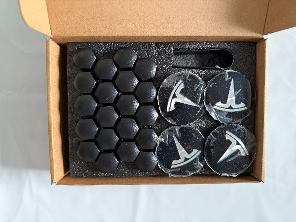 Tesla Wheel Cover Cap Kit, Exterior Accessories 