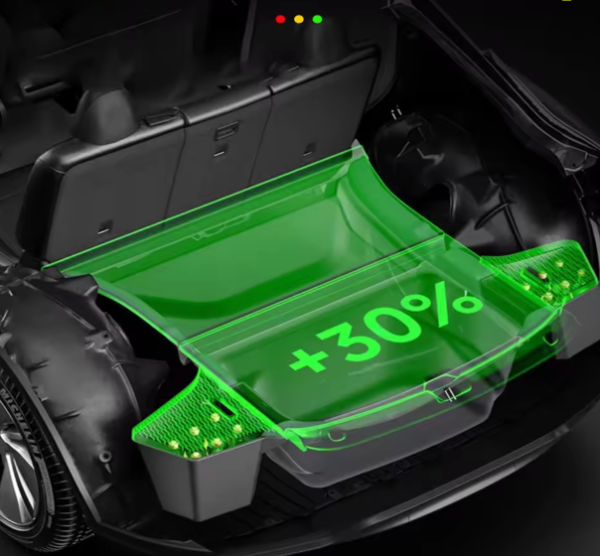 Size Improvement Tesla Juniper Trunk Storage Bins