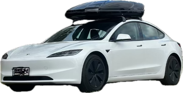 Tesla Model Y roof racks aluminium crossbars 70kg capacity lockable