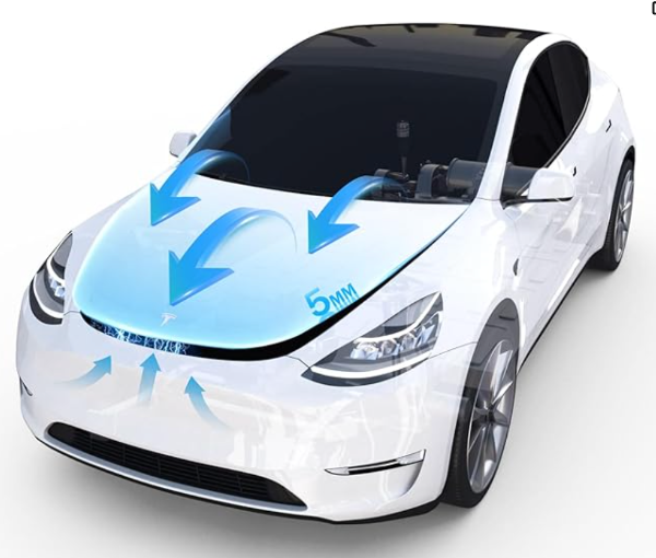 Tesla Soft CLose Frunk Kit for Juniper , YL and Model Y. 