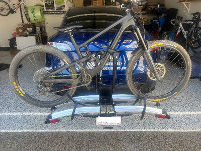 Tilting and Folding E-Bike Carrier - My Tesla Accessories Electric Bike #myteslaaccessories