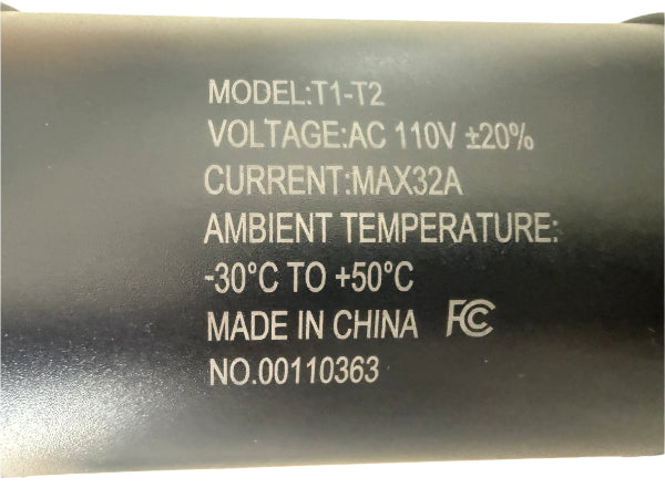 Charging Adapter Specifications Data 