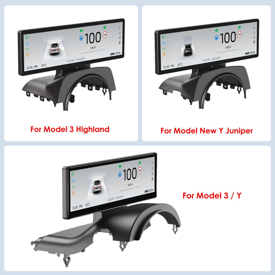 8.8" Dash Display Touch Screen for Tesla - My Tesla Accessories Interior Accessories 