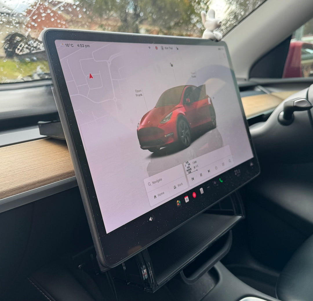 Tesla Under Screen Storage Unit - My Tesla Accessories Interior Accessories #