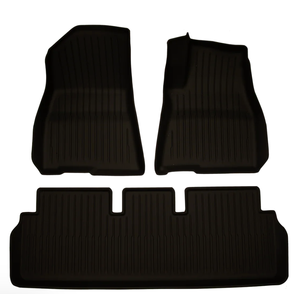 Tesla All-Weather 3 Piece Mat Set - My Tesla Accessories Interior Accessories #