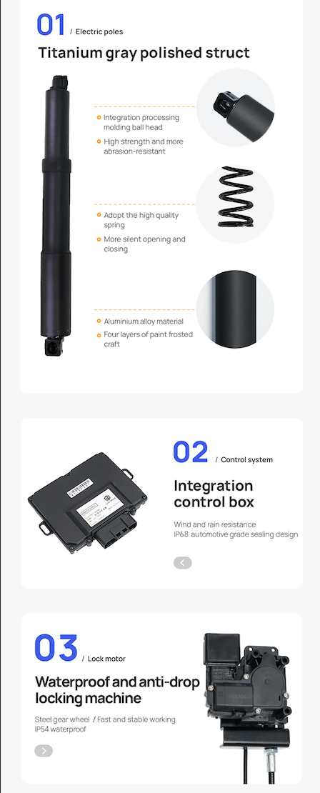 Power Electric Frunk Opening System - My Tesla Accessories Exterior Accessories 
