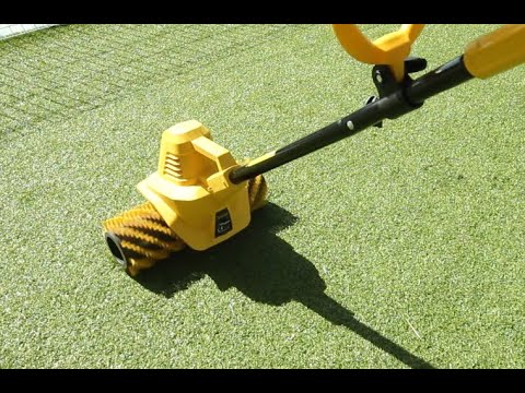 Electric Artificial Turf Cleaner 141-W Electric Synthetic Lawn Cleaner #myteslaaccessories, Grass and Go, Garland, Battery Powered