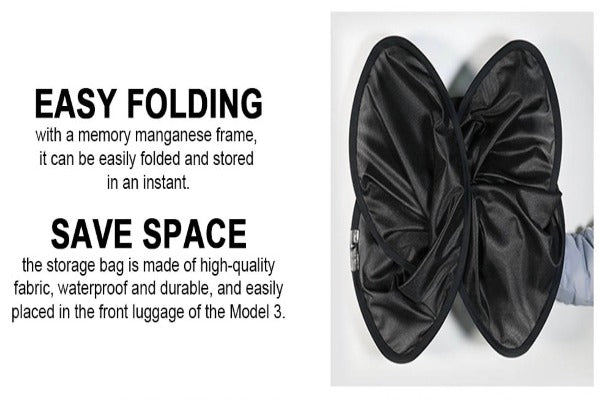 Tesla Model 3 Sunshade | Tesla Sunshade | My Tesla Accessories